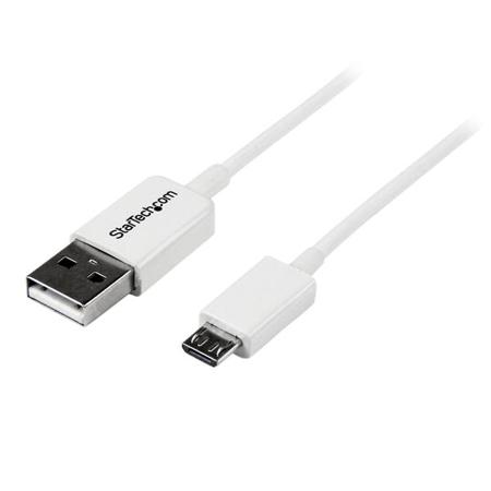 USBPAUB1MW StarTech.com USB 2.0, Male USB A to Male Micro USB B, 480Mbps, 1m