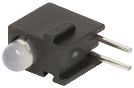H100CBC Bivar , Green & Red Right Angle PCB LED Indicator, 2 LEDs, Through Hole 2.6 V