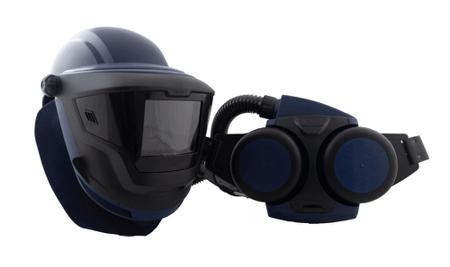 H06-8410 Sundstrom H06 Series Powered Powered Respirator Kit Helmet (without Lens), 2 Filters, EN 12941