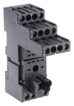 PT78722 1415526-1 Relay Socket for use with PT2 Series 240V ac