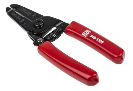 540-1509 RS Pro Wire Stripper 0.2 → 0.8mm, 155mm overall length