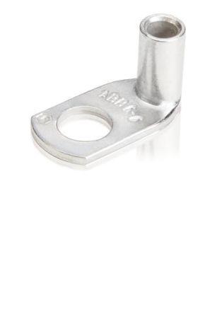 CZL35-6RA ABB CZL Series Uninsulated Tin Plated Tubular Ring Terminal, M6 Stud Size to 35mm²