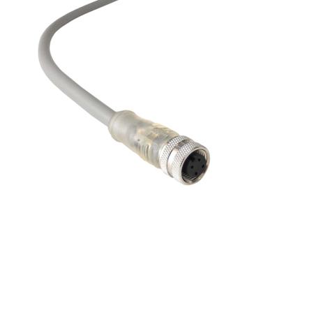 PXPPNP12FBF04ACL100PVC Bulgin Free End to Circular Connector