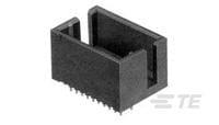 5-104076-8 TE Connectivity AMPMODU Series Vertical Board Mount PCB Header, 100 Contact(s), 1.27mm Pitch, 2 Row(s), Shrouded