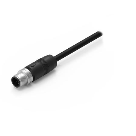 643652120304 Industrial Circular Connectors, 4 Contacts, Cable Mount, M12 Connector, Plug, Male, IP67, WR-CIRC Series