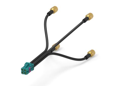 2081346-3 TE Connectivity 2081346 Series Male SMA, 1 m 50 Ω