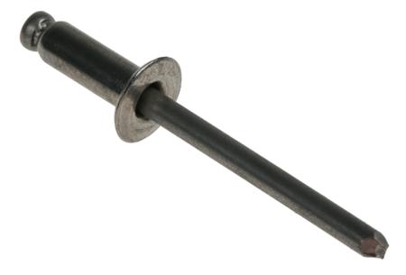 SSD66SSBS 14mm Plain Stainless Steel Blind Rivet, 4.8mm diameter, 6.4 → 9.5 mm Thickness