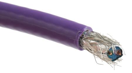 6462 VI005 Alpha Wire Alpha Essentials Data & Bus Cable Series Data Cable, 1 Pairs, 2 Cores, 0.32 mm², Screened, 22 AWG, 30m, Foil