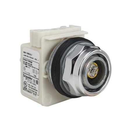 9001KP7 Schneider Electric Pilot Light Head, 30mm Cutout Harmony Series