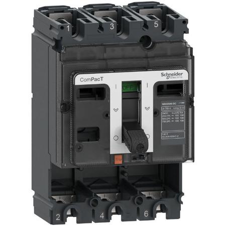 C25F3D Schneider Electric, ComPacT MCCB 3P 250A, Fixed Mount