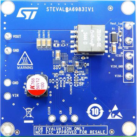 STEVAL-A6983IV1 STMicroelectronics  Buck Converter Buck Converter