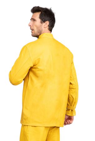 E2251-000XXL EDC PROTECTION E2251 Yellow, Water Resistant Jacket, XXL