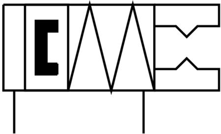 DHWS-16-A-NC Festo 2 Finger Double Action Pneumatic Gripper,