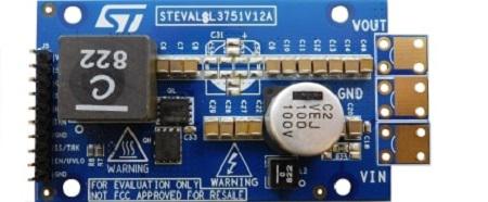 STEVAL-L3751V12 STMicroelectronics ST  DC-DC Converter for DC-DC Buck Converter for L3751