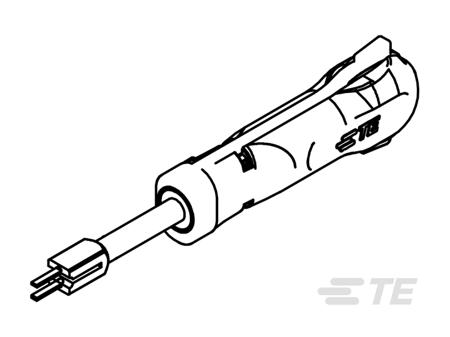 5-1579008-2 TE Connectivity Extraction Tool, AMP MCON Interconnection System Series, Contact Removal Tool Contact