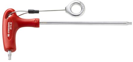 89TX.20SLS Facom 1-Piece Torx Key, T20 Size, P Shape, Long, Short Arm