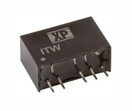 ITW2415S XP Power ITW DC-DC Converter, ±15V dc/ ±33mA Output, 18 → 36 V dc Input, 1W, Through Hole, +105°C Max Temp -40°C