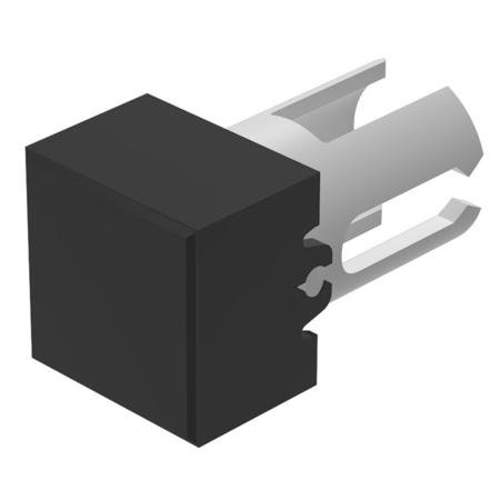 19-951.0 Indicator Lens Square Style, Black, 7.3 Long