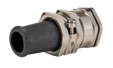 52001130-52003550 Lapp PG29 Metallic Nickel Plated Brass, IP65 Cable Gland With Locknut