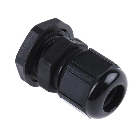 53111210-53119110 Lapp M16 Black Polyamide Cable Gland, 4.5 → 10mm Cable Dia Range, IP69K