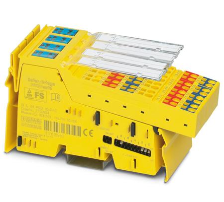 2700994 Phoenix Contact IB IL 24 PSDI 16-PAC Series Safety Controller, 16 Safety Inputs, 24 V