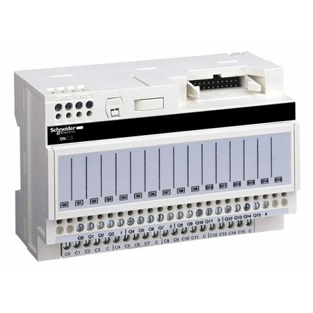ABE7P16T111 Schneider Electric ABE7P Series Module for Use with ABR7S11, ABS7SC1B, 19 - 30 V Supply, Relay Output, 16-Input