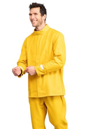 E2251-000XXXL EDC PROTECTION E2251 Yellow, Water Resistant Jacket, XXXL