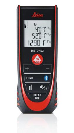 D2BT Leica  Laser Measure, 100m Range, ±1.5 mm Accuracy