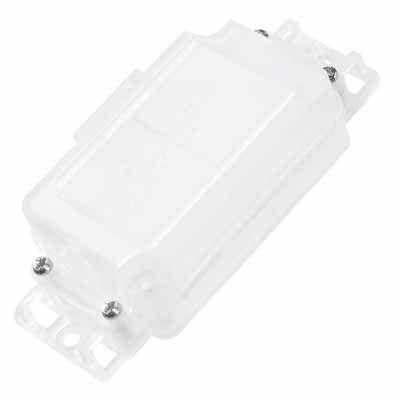 CHOC30A GreenBrook  Series White Polypropylene Junction Box, IP20, 49 x 110 x 28mm