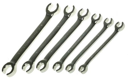 81906 GearWrench 6-Piece Crow Foot Spanner Set, 9 x 11 → 19 x 21 mm