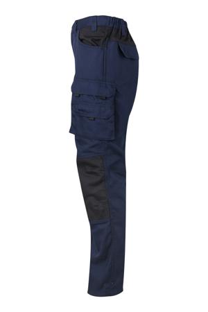 103011B_61-00_XL Velilla 103011B Black/Navy 35% Cotton, 65% Polyester Trousers 44in, 113cm Waist