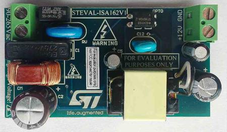 STEVAL-ISA162V1 STMicroelectronics Evaluation Board Power Management for VIPer25HD for General-Purpose Applications