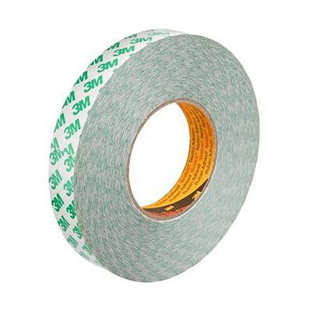 9087 25MMX50M 3M 9087 White Double Sided Plastic Tape, 0.26mm Thick, 5.2 N/cm, PVC Backing, 25mm x 50m