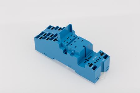 94-P3SMA Finder Relay Socket, DIN Rail for use with 55.33 Relay