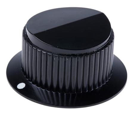 ACCRFBOUTON29JF Vishay 43mm Rheostat Knob for 6mm Shaft,