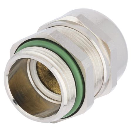 53112545 Lapp M40 x 1.5 Nickel Plated Brass, IP68 Cable Gland