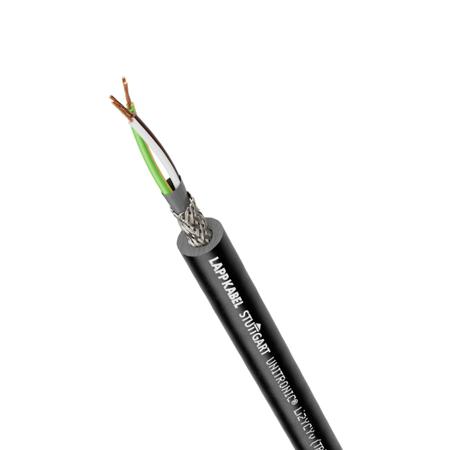 0031366 Lapp UNITRONIC Series Data Cable, 4 Cores, 0.5 mm², Screened, 20 AWG, Copper Braid Shield, Unitronic Li2YCY Cable