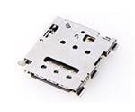 504520-0691 Molex, 504520 6 Way Nano Sim Memory Card Connector With Surface Mount Termination