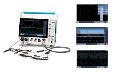 MDO34-3-BW-500---3-AFG--3-BND---3-MSO Tektronix MDO34 3-BW-500 + 3-AFG +3-BND + 3-MSO FULLY LOADED Portable Mixed Domain Oscilloscope, 500MHz, 16 Digital