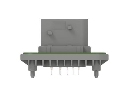 2-2378187-1 TE Connectivity 2-23781 Series Vertical Panel Mount PCB Header, 10 Contact(s), 6mm Pitch, 2 Row(s), Shrouded