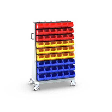 14026017-19 Bott Steel Louvred Panel Trolley, 1000 x 650 x 1600mm