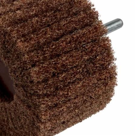 FF-ZS-07217 3M Aluminium Oxide Flap Wheel, 75mm x 45mm x 6mm