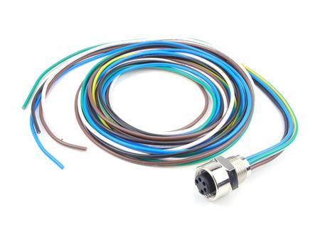 1300138077 TE Connectivity Industrial Circular Connectors, 5 Contacts, Cable Mount, Miniature Connector, Socket, Female, IP67,