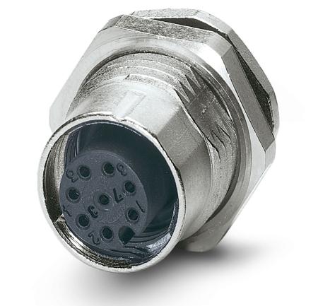 1441817 Phoenix Contact Circular Connector, 8 Contacts, Rear, M12 Connector, Socket, Female, IP65, IP67