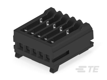 2355088-5 MICRO CT Series Straight Cable Mount, IDC PCB Socket, 5-Contact, 1-Row, 1.2mm Pitch, IDC Termination