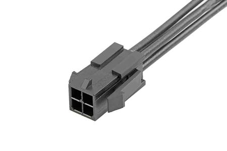 2147572041 Molex 4 Way Male Micro-Fit 3.0 to 4 Way Male Micro-Fit 3.0 Wire to Board Cable, 150mm