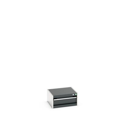 40010001-19V Bott 1 Cabinet, Steel, 250mm x 525mm x 525mm, Anthracite Grey, Light Grey