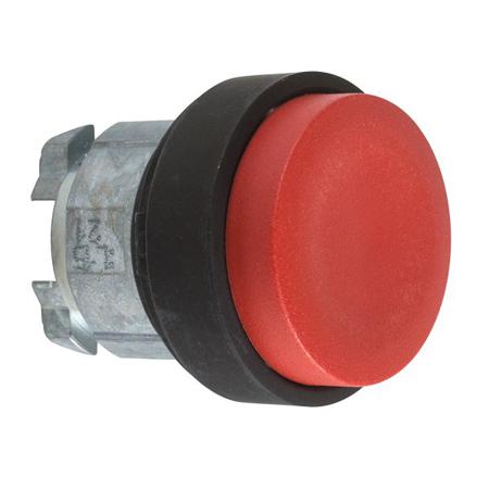 ZB4BL47 Schneider Electric Harmony Series Black, Red Push Push Push Button Head, 22.5mm Cutout, IP66, IP67