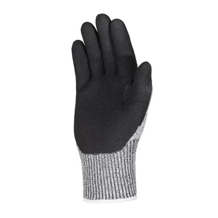 EMG00748FJ Skytec EMG748 Black, Grey Glass Fibre, HPPE, Nylon Cut Resistant Cut Resistant Gloves, Size XL, Nitrile Coating