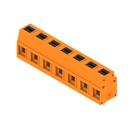 2787620000 Weidmüller  Series PCB Terminal Block, 7-Contact, 7.5mm Pitch, Push-In, 1-Row, Solder Termination